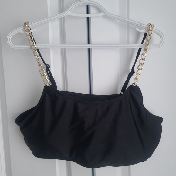 Plus Chain strap bikini top -never worn - Picture 3 of 3